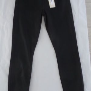 Alice and Olivia Black Coated Jeans ** Size:28 **